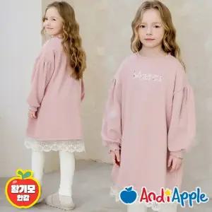 [앤디애플] TOP따듯한밍크기모원피스