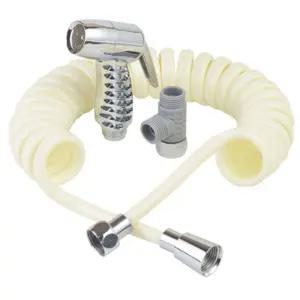 강력스프레이건 3.0m 코일호스 베란다 물청소 변기 청소건 욕실건 한샤워헤드 화장실 용품