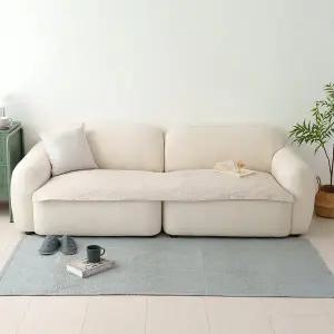 [리빙코디]사계절 고밀도 60수 순면 퀄팅 소파패드 논슬립 고정바