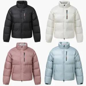 살로몬 여성 컨투어 크롭 구스 다운 자켓 S244002SDJN3