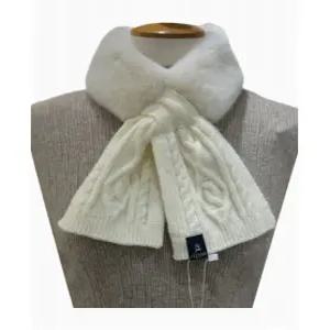 [레코브](레코브) 쁘띠 퍼 배색 머플러(LC33CBAF912X)