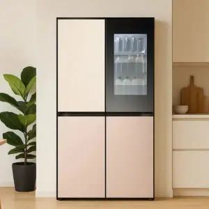 [LG] 디오스 냉장고 Fit Max 노크온 4도어 613L 미스트토프+아몬드 M626GGA332S 전국무료배송