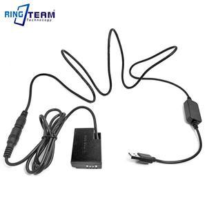 USB 더미 배터리 LP-E17 DR-E18 DC 커플러 캐논 카메라 EOS RP 77D 200D 750D 키스 X8i Rebel T6 용
