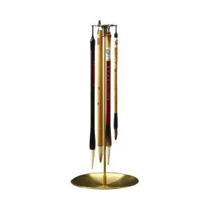 붓거치대 걸이대 빈티지 서예 붓홀더 정리 책상 펜걸이