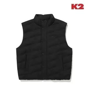 [롯데백화점]케이투 양말증정 남성 가을 겨울 등산 패딩 조끼 실크스타 베스트 KMU24641