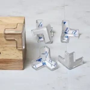 3M 투명 실리콘 모서리보호대 아기안전 가드T타입 모서리보호대 모서리쿠션