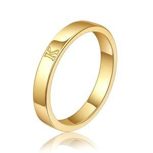여성용 WFYOU 14K 금 충전 반지 여성용 초기 반지 쌓기 가능한 금 반지 여성용 알파벳 레터 링 웨딩 밴드 얇은 엄지 핑키 스태킹 링 여성용 주얼리 선물