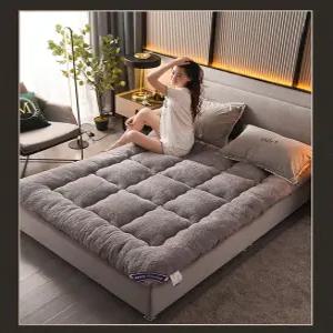 양모토퍼 두꺼운 양털 보온 매트 토퍼 침대패드 토퍼매트리스 양털토퍼 침대토퍼 보온토퍼