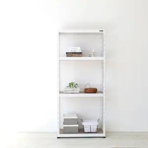 고품질 견고한 안전성 슬림 철제선반 4단 가로 50 높이 150 (WAA01AC)