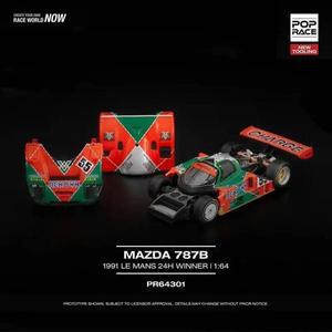 사전 판매 POP RACE 1:64 787B 1991 LeMans 24시간 우승자 Renown Collection Toys 다이캐스트 자동차 모델