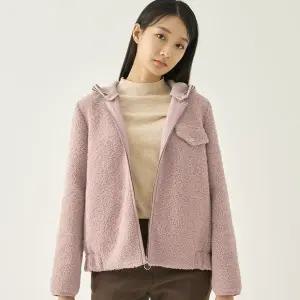 [하프클럽/]여성 니트 후드 숏 플리스 LCSFNA23_LP