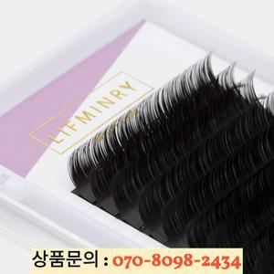 LIFMINRY 6pc J/B/C/CC/D 모든 크기 개별 속눈썹 연장 용품 전문 살롱 사용을 위한 프리미엄 인조