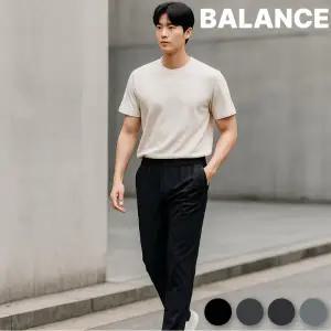 [롯데백화점]밸런스 남성) MBF5PT1208 탑텐 밸런스 수퍼 스트레치 팬츠 출근·데일리 바지 추천