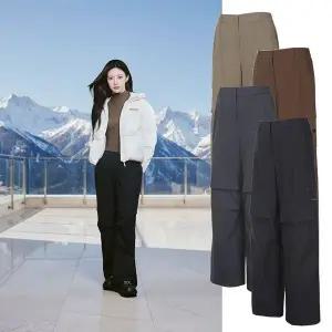 갤러리아 디스커버리 여성 파라슈트 기모안감 카고팬츠 DWPT93056