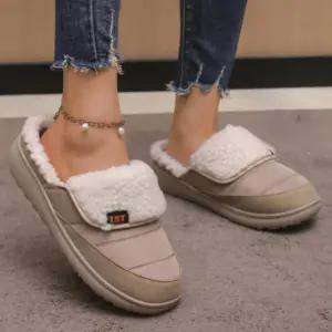 패딩슬리퍼 캐주얼 남여공용 이지 털신발 방한화 모두팜