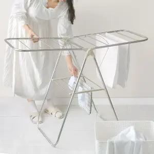 접이식 빨래 건조대 소형 중형세탁 옷건조대 폴딩 접이형 수건 스텐 속옷