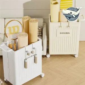 이동식 필라테스 수납함 요가매트 정리대 헬스