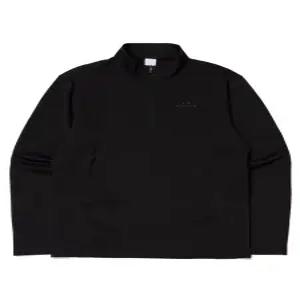 EIDER 아이더 DMU23204Z1 WAFFLE (와플) 남성 짚업 티셔츠 (Black)