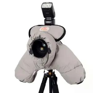 카메라 방한커버 겨울 방풍 보호패딩 야외촬영용