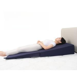 역류성식도염 베개 삼각 네이비 경사 역류성 위산 필로우