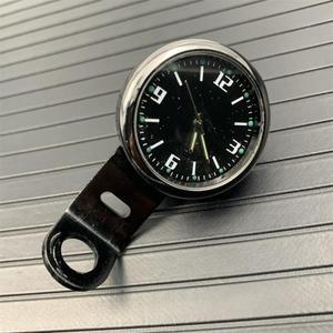 할리 혼다 야마하 스즈키 가와사키에 맞는 범용 오토바이 핸들 바 시계