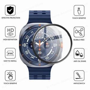 삼성 갤럭시 워치 8 클래식 7 울트라 6 44mm 40mm 풀 커버 3D 곡면 스크린 보호필름 입 (삼성 워치8 클래식
