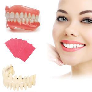 DIY 틀니 키트, 부분 및 전체 키트 간단하고 편리하게 만들기, 집에서 완벽한 미소 만들기 -R40T