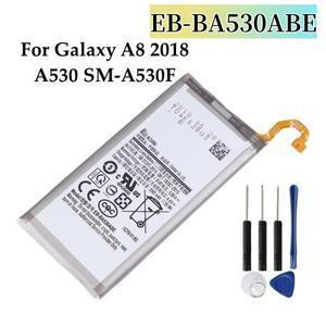 배터리 EB-BA530ABE EB-BA530ABA 삼성 갤럭시 A8 2018 버전 교체 SM-A530N A530N 충전식 배터리 3000mAh +