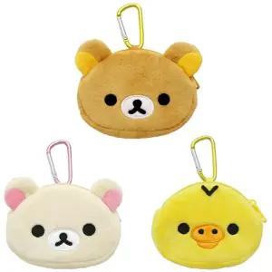 리락쿠마 캐릭터 카라비너 미니미니 파우치 동전지갑(일))