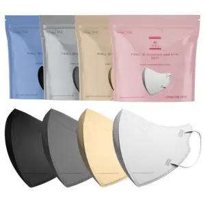 어반위즈 퓨어엘 새부리형 황사 방역 일회용 마스크 KF94 대형 화이트, 50개