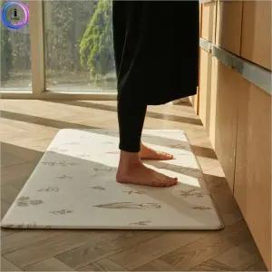 c06 고려 보테니컬가든 폭신주방매트 중65X125X1.2cm/주방/발/미끄럼/방지/메트/부엌/매트/씽크대매트