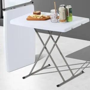 이동식 테이블 소형 높이 보조 간이 테이블 미니 플라스틱 행사용 휴대용 접이식 다용도 사무실 식탁