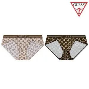 [롯데백화점]게스 [선물포장] 글로벌 G로고 여성팬티 2종세트 GDWPT812BEDBR