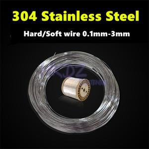 0.2 스테인레스 철사 싱글 브라이트 와이어, 소프트 직경 0.1 304 0.3 0.4 0.5 0.6 0.8, 1 1.2 1.5 2 2.5