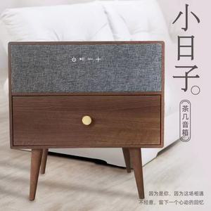 블루투스스피커 스탠드 테이블 원목 오디오 USB충전 블루투스 앤티크 탁자 우드 스마트