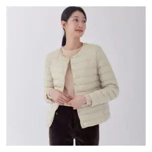 지센 에센셜 에브리 말랑다운 물결 자켓 LVLWOA71_LB 592546