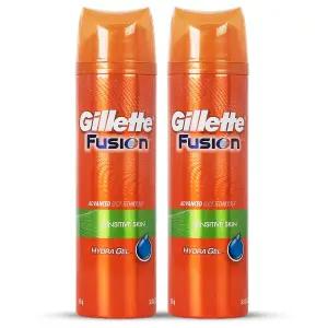 질레트 퓨전 하이드라 센서티브 스킨 쉐이빙젤 200ml(195g) 2개