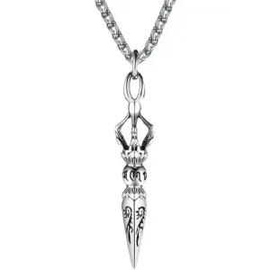 금강저 목걸이 액운 써지컬 악세사리 보호 부적