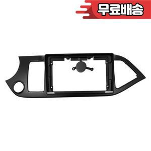 기아 차량용 라디오 페시아 2 딘 프레임 모닝 모닝 스테레오 대시 키트 설치 페이스 플레이트 패널