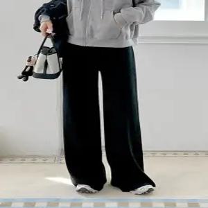 마니르 골지 니트 밴딩 팬츠 (4color)