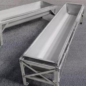 염소먹이통 사료통 동물 긴 대용량 가축 바닥 스테인리스 축사 돼지