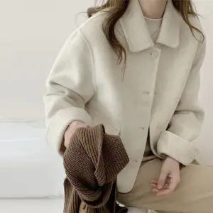 [헤레이스](울100)포켓 울 핸드메이드 자켓_YMSH25FW210