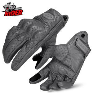 가죽장갑 바이크 장갑 여름 라이더 남여 남성 디자인 위한 빈티지 가죽 승마 장비 레트로 오토바이 오토바이장갑