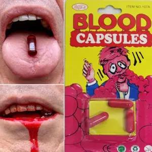 할로윈데이 피캡슐 귀신 좀비 분장 가짜피 특수분장