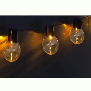 태양광 정원등 줄전구 태양열 조명 백열 가로등 알전구 LED 캠핑 전등 감성조명 대용량 20구