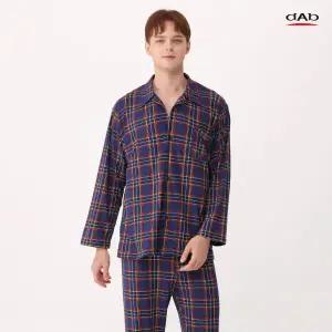 댑 타탄체크 피치기모 잠옷세트 남성용_GPJ17100