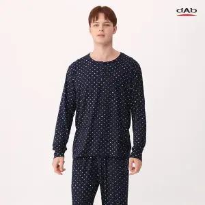 [댑] 블랙하트 피치기모 잠옷세트 남성용_GPJ17042