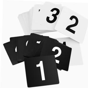 숫자판 번호판 숫자카드 테이블 넘버링 식별 은행 창구 1-25