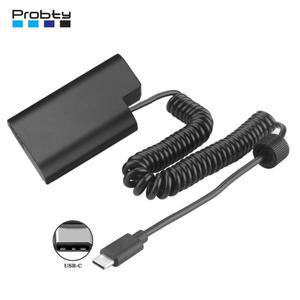 Panasonic Lumix S1 S1H용 USB-C-DMW-BLJ31 더미 배터리 DMW-DCC16 DC 커플러