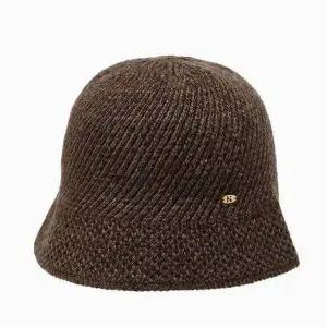 [헤지스](대구신세계)[25FW]브라운 짜임 울혼방 벙거지모자 HIHE5F703W2